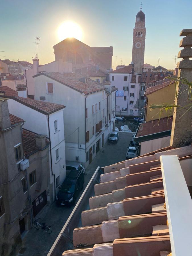 קיוג'ה Laguna Blu Camera Sole Con Terrazza Panoramica In Comune מראה חיצוני תמונה