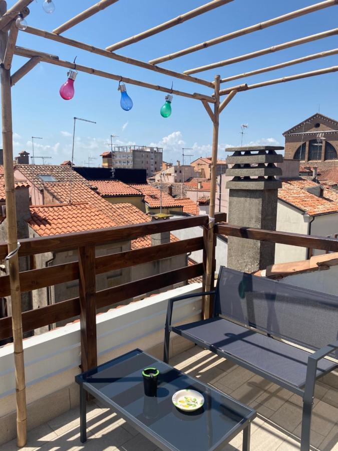 קיוג'ה Laguna Blu Camera Sole Con Terrazza Panoramica In Comune מראה חיצוני תמונה